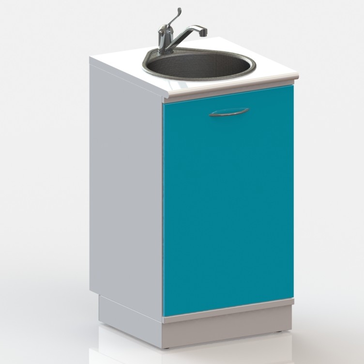 Медицинские тумба м1 на подиуме(500х500х880) — купить по ценам производителя ТПК «Виталия»